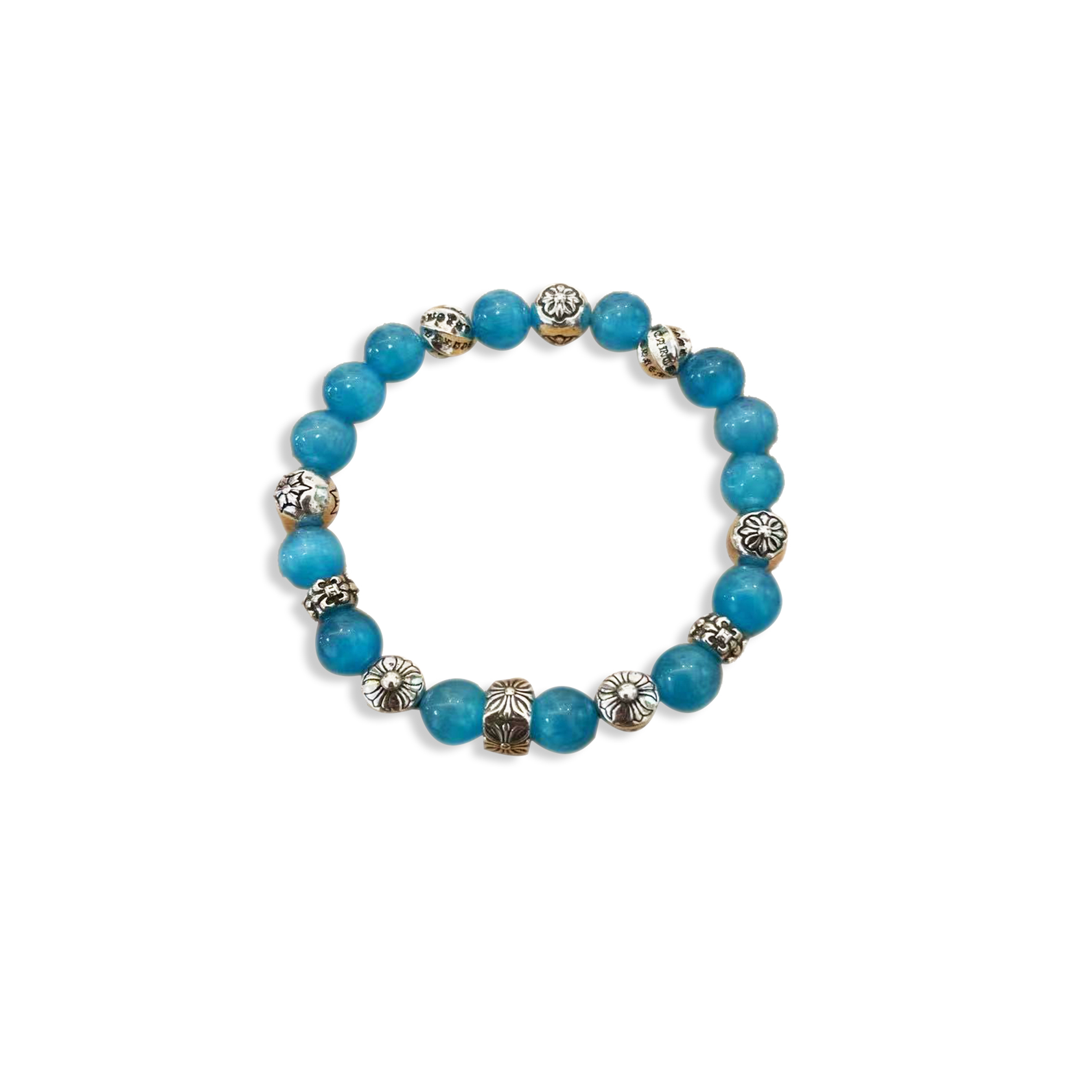 Ch**me He**ts sky blue bracelet 325618